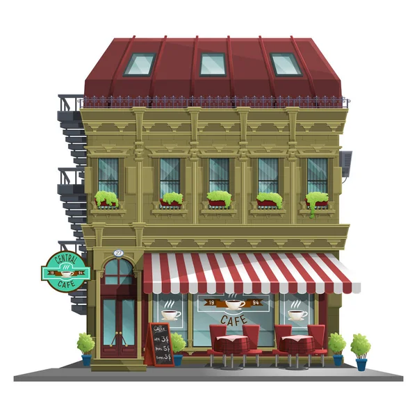 Retro Cafe ile eski ev