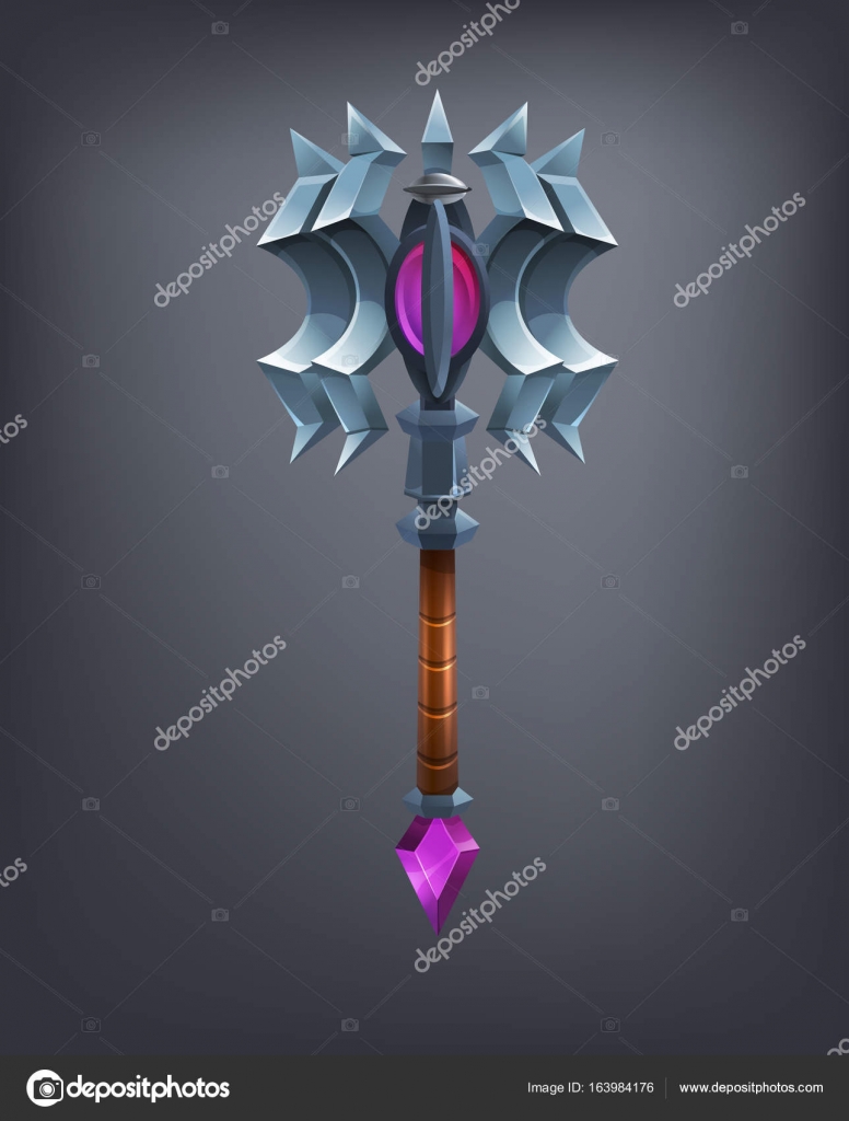 Fantasy Mace Weapon
