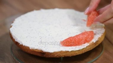 Greyfurt ile bir pasta pişirme