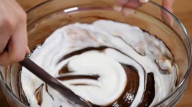 İşlem yapma çikolata mousse
