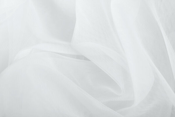 Chiffon tulle fabric textured background. pleated skirt fabric texture. closeup plisse fabric texture pattern