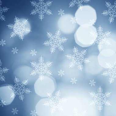 Bokeh ışıklar güzel Noel arka plan.