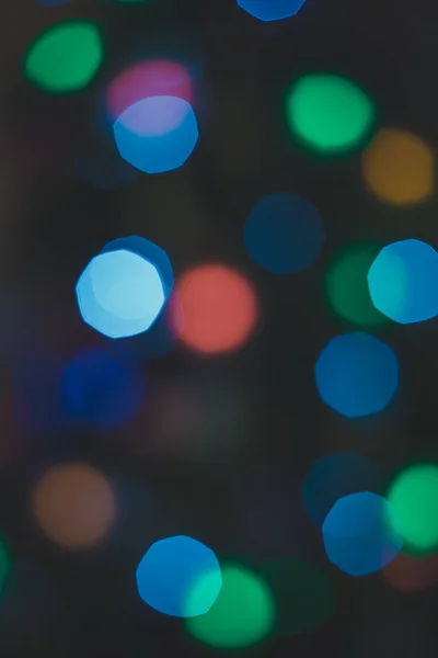 Огни Боке Красивый Рождественский Фон — стоковое фото