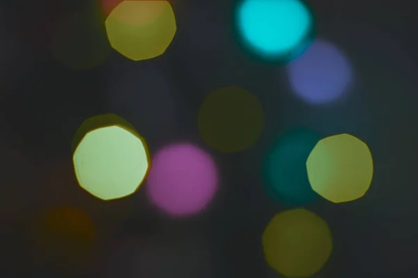 Огни Боке Красивый Рождественский Фон — стоковое фото