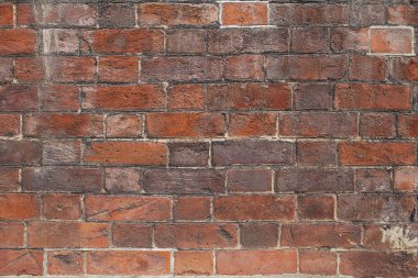 Kırmızı grunge tuğla duvar arkaplanı