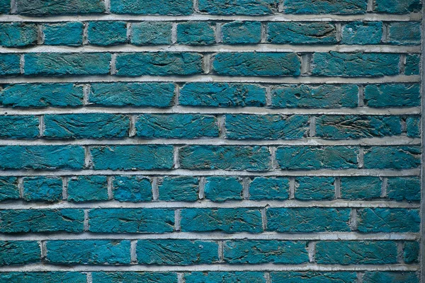 Mavi grunge tuğla duvar arka planı