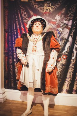 London, Büyük Britanya - 24 Ağustos 2017: Madame Tussauds balmumu mu