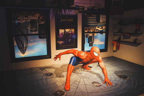 London, United Kingdom - August 24, 2017: Madame Tussauds wax mu