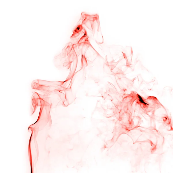 Beyaz arka plan üzerinde duman — Stok fotoğraf