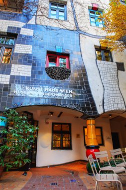 Avusturya, Viyana Kunst Haus Wien 'deki Hundertwasser Müzesi. Ekol