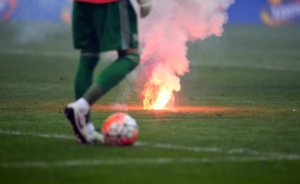 Mercek parlamasının tarafından saldırıya Arkadiusz Malarz Legia Warszawa kaleci