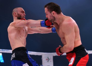 Karışık dövüş sanatları mücadele gece Mma 