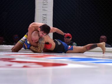 Karışık dövüş sanatları mücadele gece Mma 