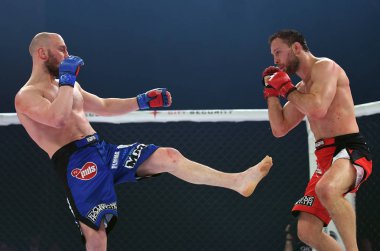 Karışık dövüş sanatları mücadele gece Mma 