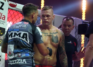 Karışık dövüş sanatları mücadele gece Mma