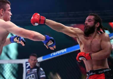 Karışık dövüş sanatları mücadele gece Mma 