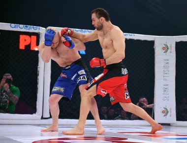 Karışık dövüş sanatları mücadele gece Mma 