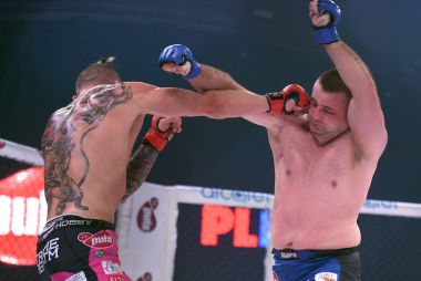 Karışık dövüş sanatları mücadele gece Mma