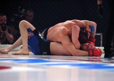 Karışık dövüş sanatları mücadele gece Mma 