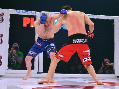 Karışık dövüş sanatları mücadele gece Mma 