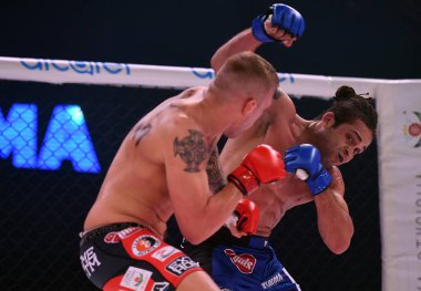 Karışık dövüş sanatları mücadele gece Mma 