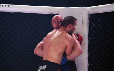 Karışık dövüş sanatları mücadele gece Mma 