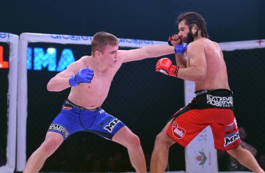 Karışık dövüş sanatları mücadele gece Mma 