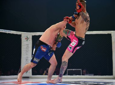 Karışık dövüş sanatları mücadele gece Mma 