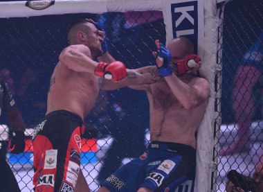 Karışık dövüş sanatları mücadele gece Mma