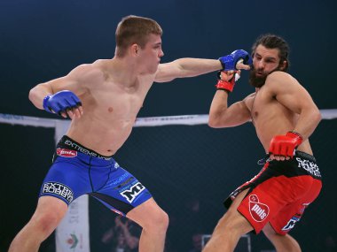 Karışık dövüş sanatları mücadele gece Mma 