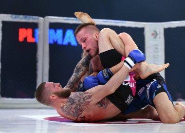 Karışık dövüş sanatları mücadele gece Mma 