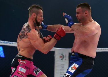 Karışık dövüş sanatları mücadele gece Mma 
