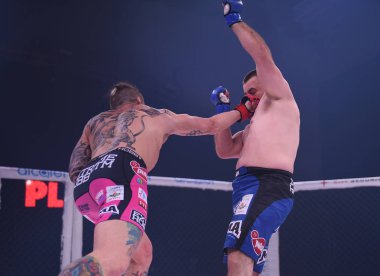 Karışık dövüş sanatları mücadele gece Mma 