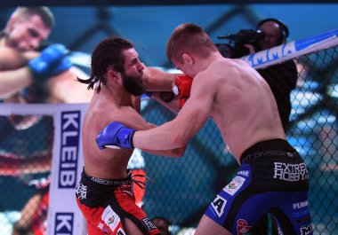 Karışık dövüş sanatları mücadele gece Mma 
