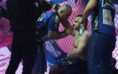 Karışık dövüş sanatları mücadele gece Mma