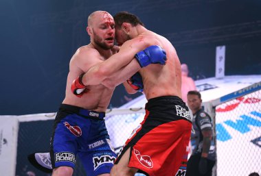 Karışık dövüş sanatları mücadele gece Mma 