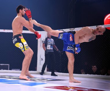 Karışık dövüş sanatları mücadele gece Mma 