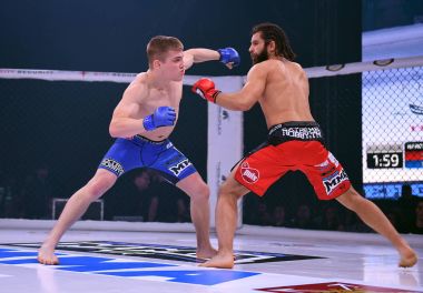 Karışık dövüş sanatları mücadele gece Mma 