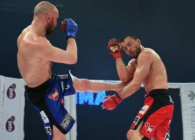 Karışık dövüş sanatları mücadele gece Mma 
