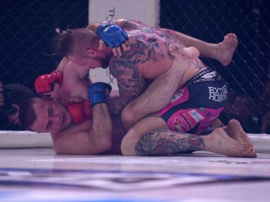 Karışık dövüş sanatları mücadele gece Mma