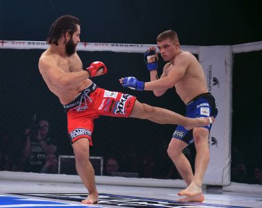 Karışık dövüş sanatları mücadele gece Mma 