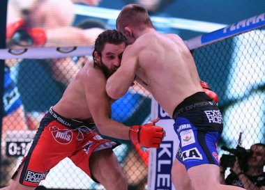 Karışık dövüş sanatları mücadele gece Mma 