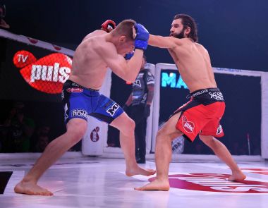 Karışık dövüş sanatları mücadele gece Mma 