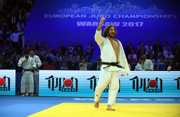 Campeonato Europeu de Judô 2017 em Varsóvia — Fotografia de Stock