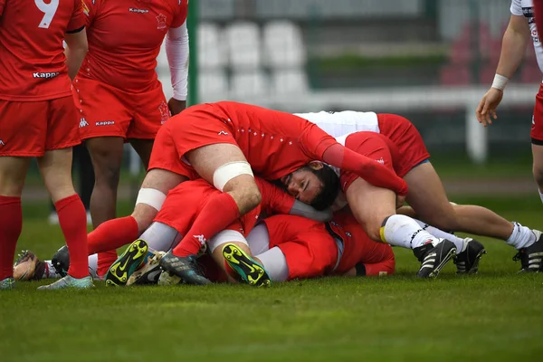 Pologne - Suisse Coupe internationale de rugby — Photo