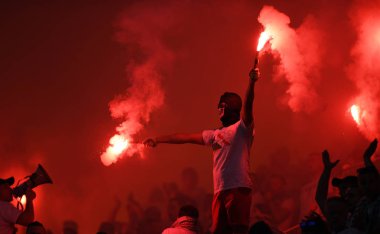 Legia Varşova destekçileri