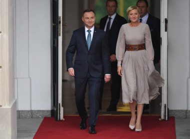 William ve Kate Polonya'da ziyaret edin