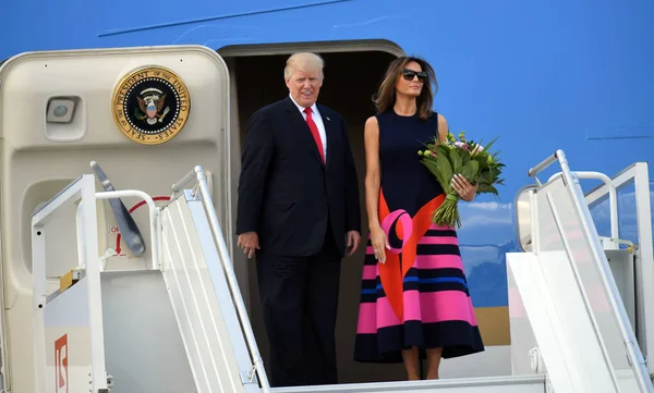 Donald Trump ve Melania Trump Polonya ziyaret