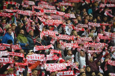 10 Kasım, 2017 - Varşova, Polonya: dostluk maçı oyunu daha önce Dünya Kupası Rusya 2018 Polonya - Uruguay