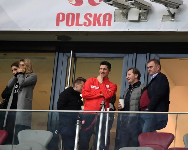 Νοεμβρίου 2017 Βαρσοβία Πολωνία Διεθνές Φιλικό Παιχνίδι Πριν Από Παγκόσμιο — Φωτογραφία Αρχείου